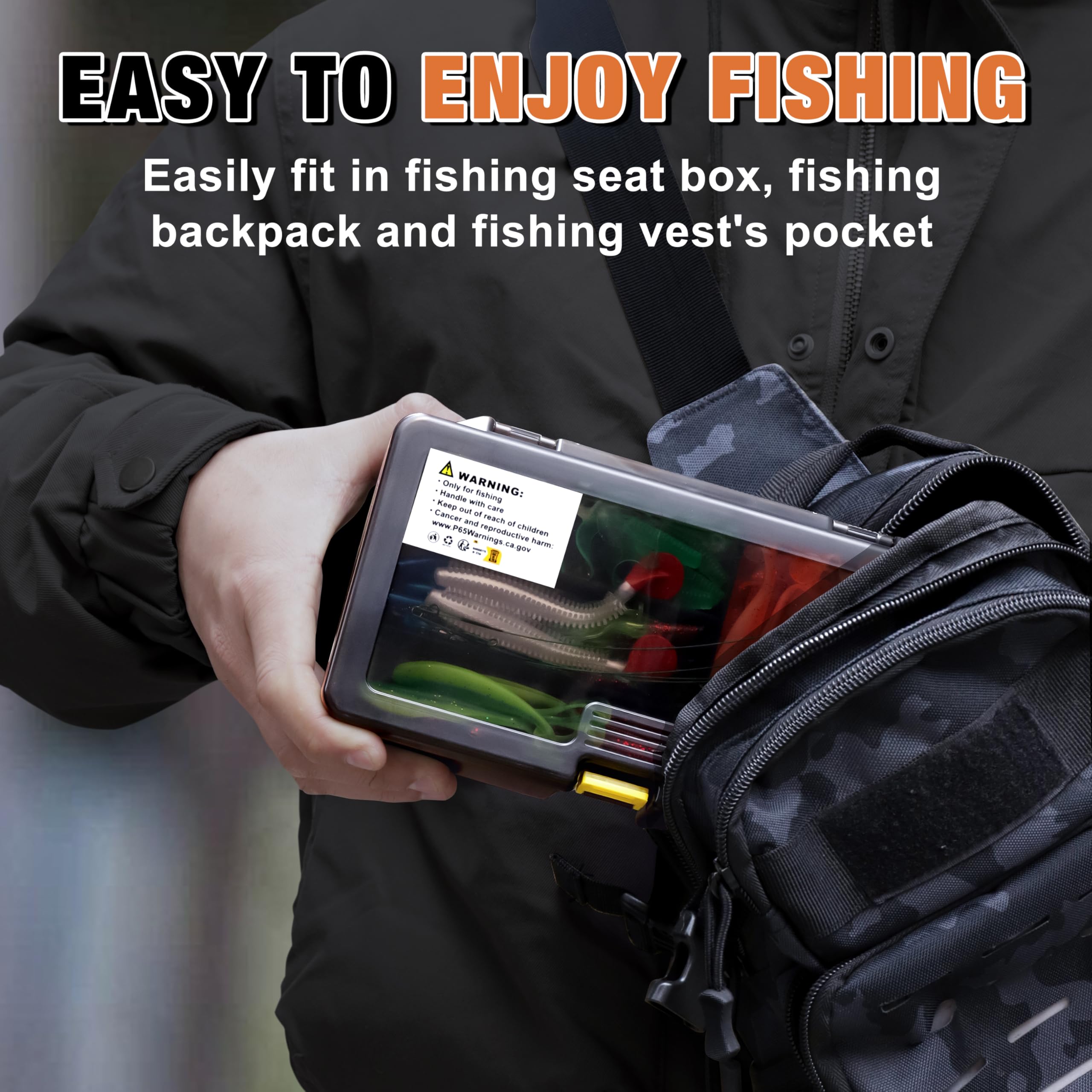 Amazon | TRUSCEND フィッシングルアーベイトタックル プラスチック